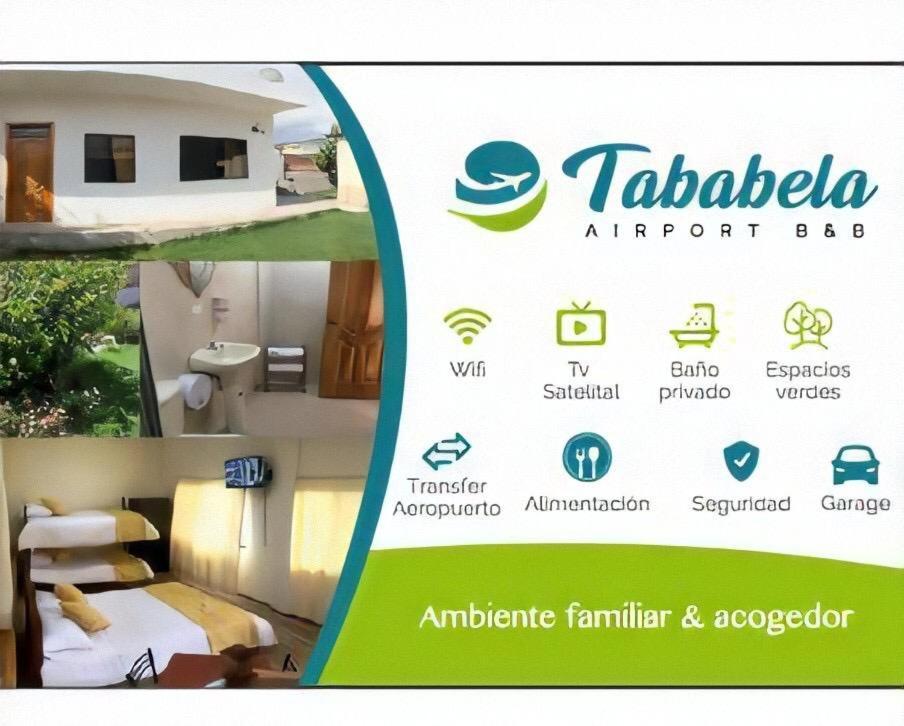 Tababela Airport B&B Bagian luar foto